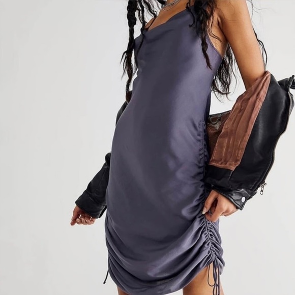 Free People gray Day to Night Convertible Slip Dress - Small - Picture 2 of 8